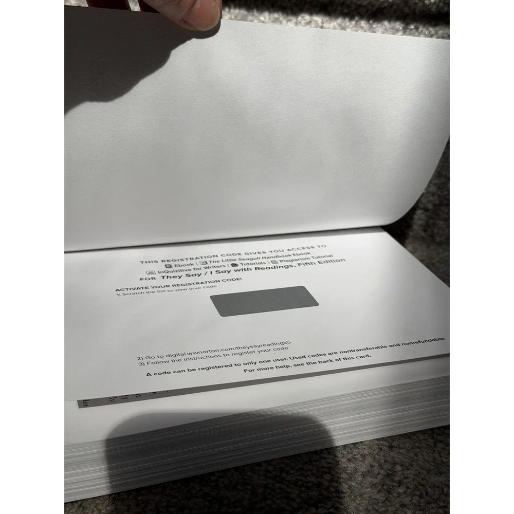They Say/I Say With Readings‎ 5th Edition Graff Writing Textbook With Code